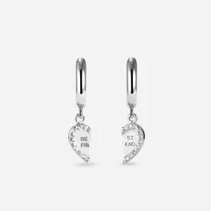 BRUNA The Label Amitié Mini Hoops^ Ohrringe Mit Anhänger | Creolen
