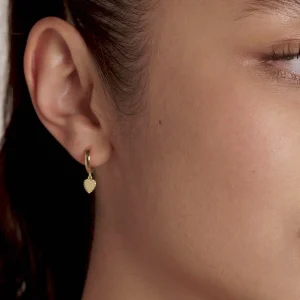 BRUNA The Label Amore Mini Hoops^ Ohrringe Mit Anhänger