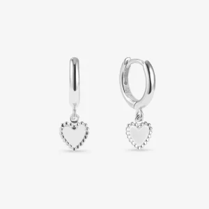 BRUNA The Label Amore Mini Hoops^ Ohrringe Mit Anhänger