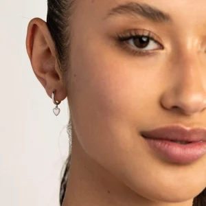 BRUNA The Label Amore Mini Hoops^ Ohrringe Mit Anhänger
