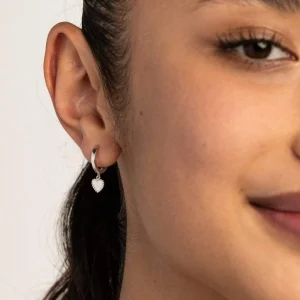 BRUNA The Label Amore Mini Hoops^ Ohrringe Mit Anhänger