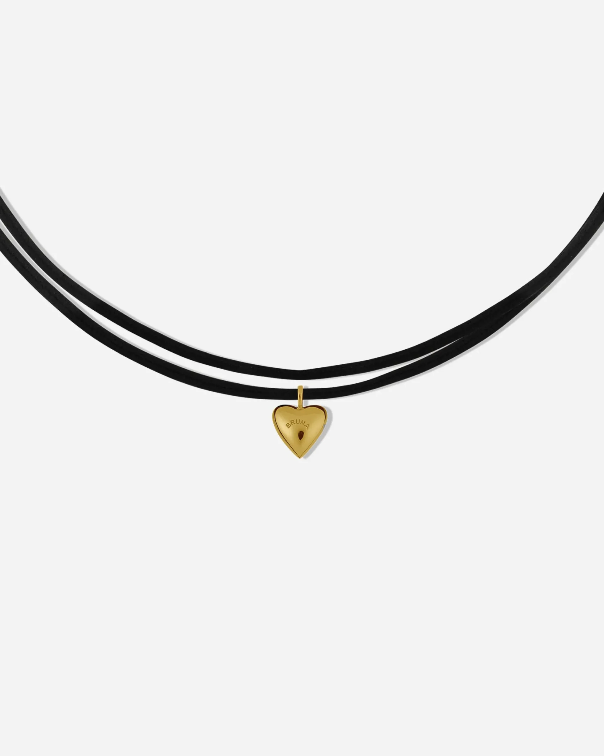 amore_velvet_cord_necklac_1.webp BRUNA The Label Amore Velvet Cord Necklace^ Choker