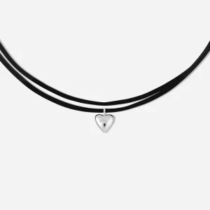 BRUNA The Label Amore Velvet Cord Necklace^ Choker
