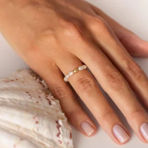 BRUNA The Label Antibes Ring^ Stacking-Ringe | Perlen