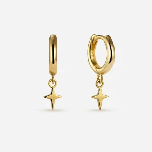 BRUNA The Label Aurore Mini Hoops^ Ohrringe Mit Anhänger | Creolen