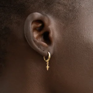 BRUNA The Label Aurore Mini Hoops^ Ohrringe Mit Anhänger | Creolen