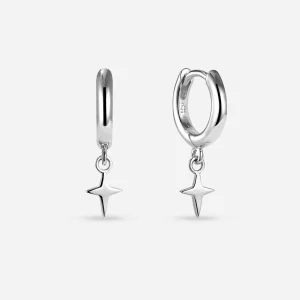 BRUNA The Label Aurore Mini Hoops^ Ohrringe Mit Anhänger | Creolen