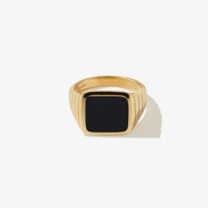 BRUNA The Label Avino Onyx Ring^ Siegel | Edelsteine