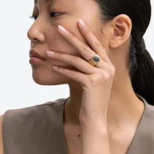 BRUNA The Label Benevento Onyx Ring^ Edelsteine | Statement