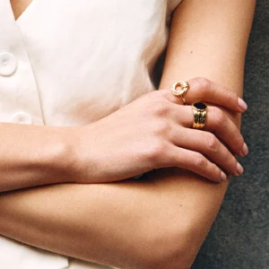 BRUNA The Label Benevento Onyx Ring^ Edelsteine | Statement