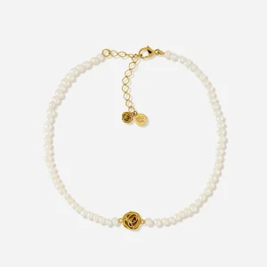 BRUNA The Label Biarritz Anklet^ Fußkettchen Mit Perlen