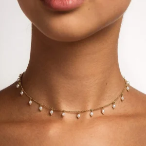 BRUNA The Label Bora Bora Choker^ Perlen | Choker