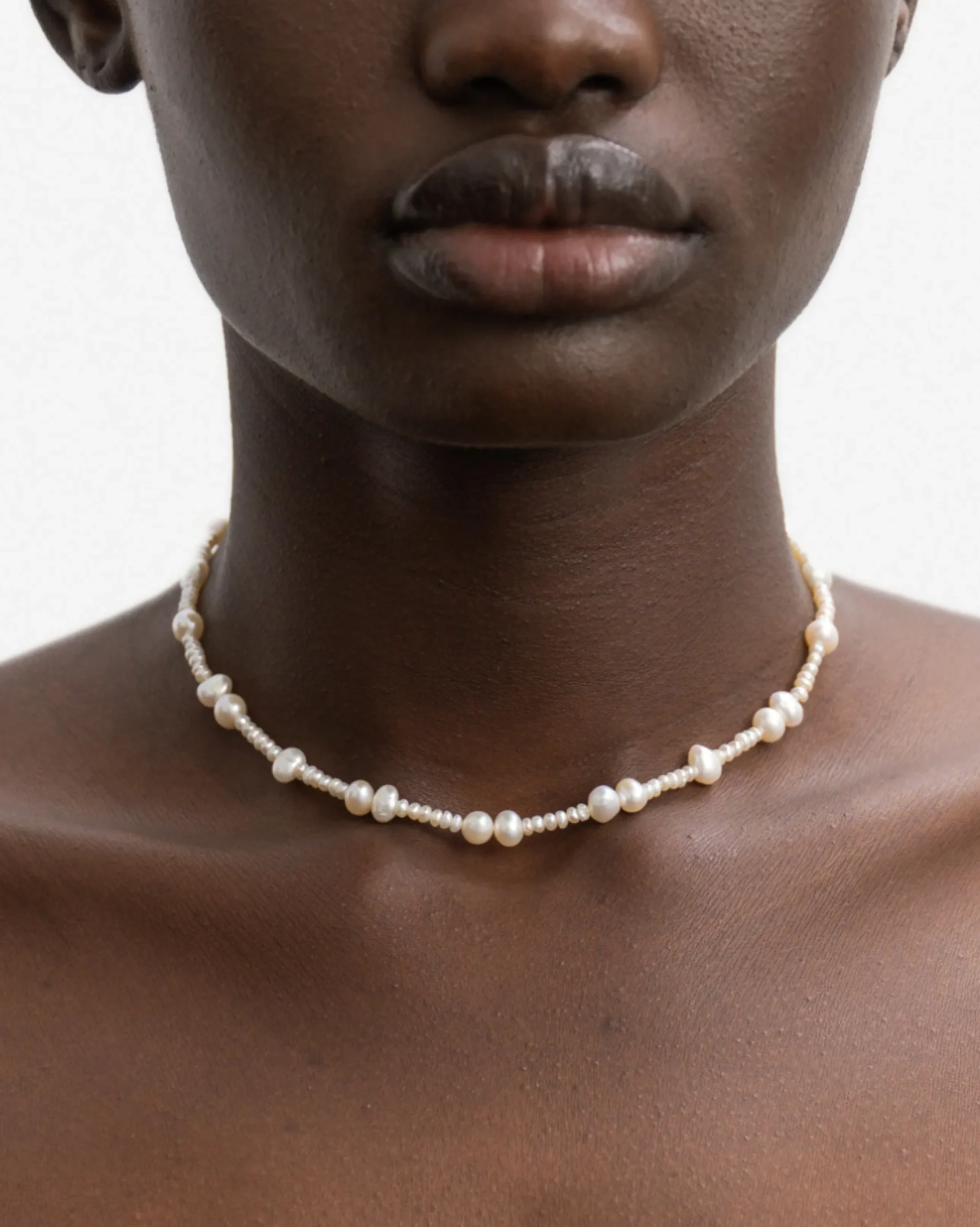 borchia_choker_2.webp BRUNA The Label Borchia Choker^ Perlen | Choker