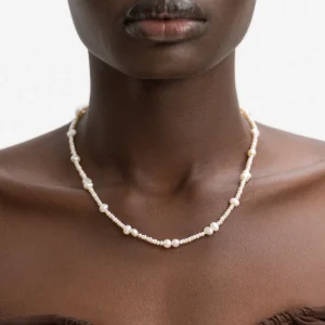 BRUNA The Label Borchia Necklace^ Perlen