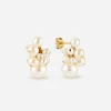 BRUNA The Label Bordeaux Earrings^ Studs | Perlen