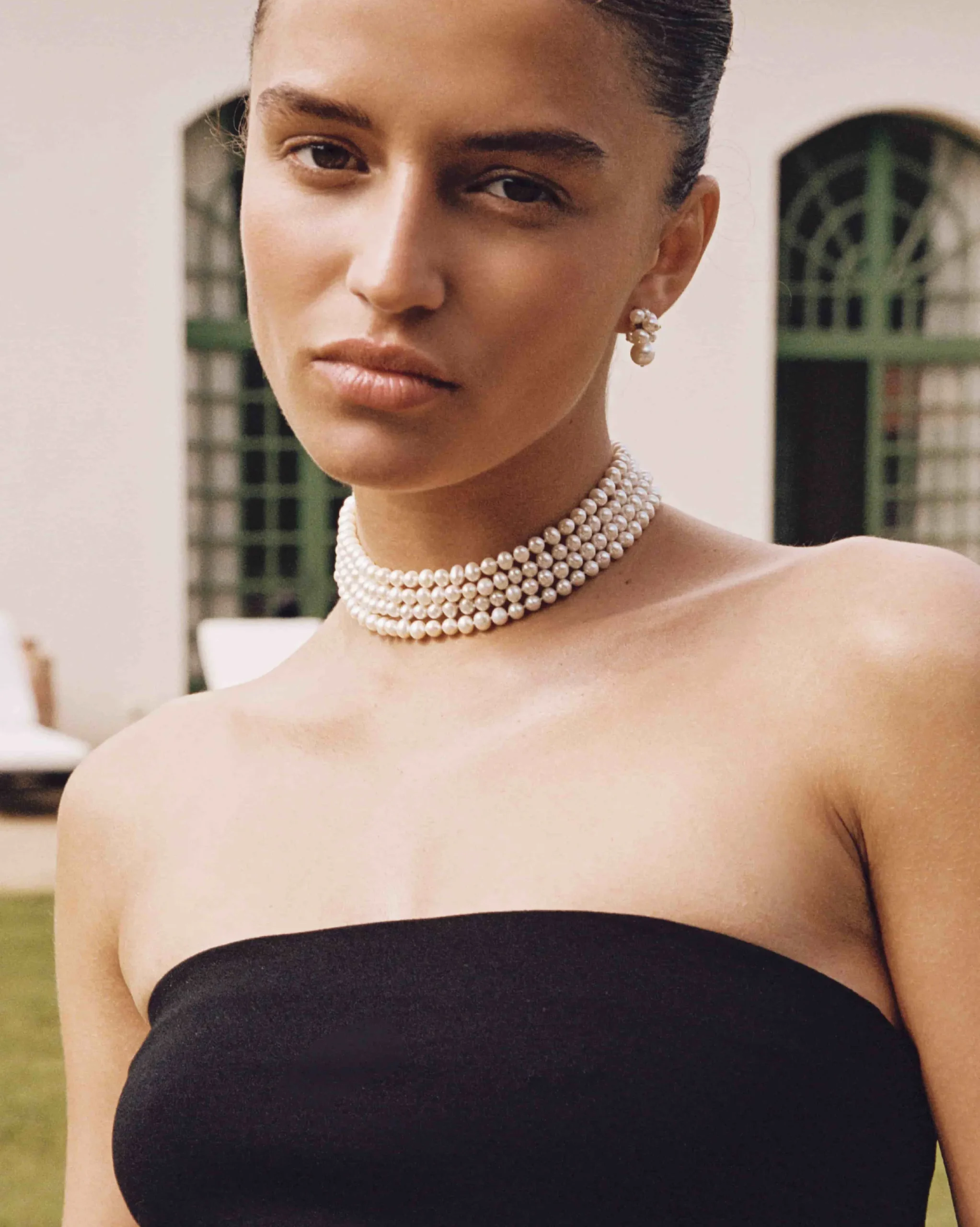 bordeaux_earrings_4.webp BRUNA The Label Bordeaux Earrings^ Studs | Perlen