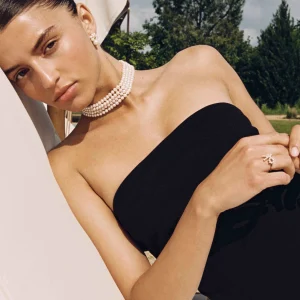 BRUNA The Label Bordeaux Earrings^ Studs | Perlen