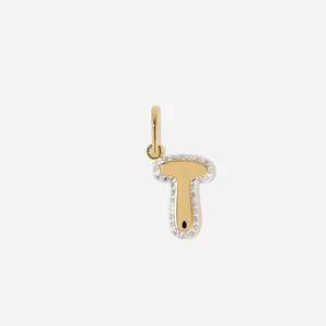 BRUNA The Label Bubble Letter Topaz Charm^ Kettenanhänger | Buchstaben