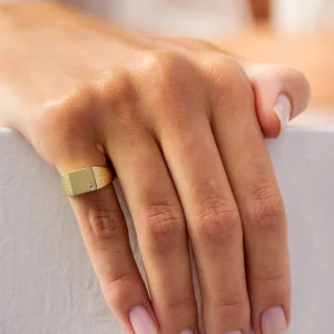 BRUNA The Label Cannes Pinky Ring^ Edelsteine