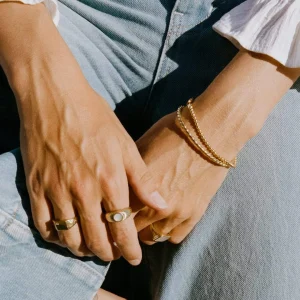 BRUNA The Label Cannes Pinky Ring^ Edelsteine