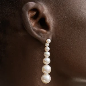BRUNA The Label Cassis Earrings^ Drop | Perlen
