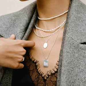 BRUNA The Label Cassis Necklace^ Perlen