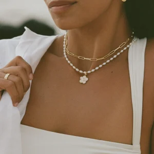 BRUNA The Label Cassis Necklace^ Perlen
