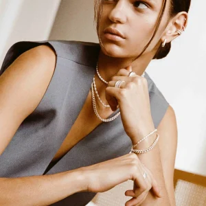 BRUNA The Label Cassis Necklace^ Perlen