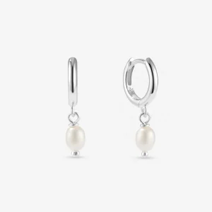 BRUNA The Label Chamonix Mini Hoops^ Ohrringe Mit Anhänger | Creolen