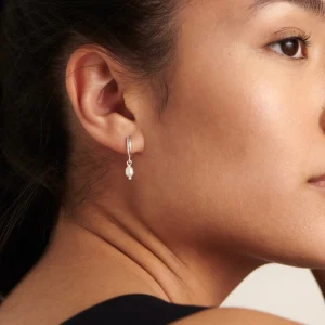 BRUNA The Label Chamonix Mini Hoops^ Ohrringe Mit Anhänger | Creolen