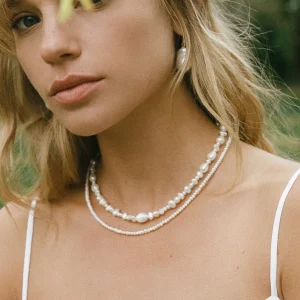 BRUNA The Label Chantilly Necklace^ Perlen