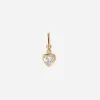BRUNA The Label Coeur Charm^ Kettenanhänger | Diamantanhänger