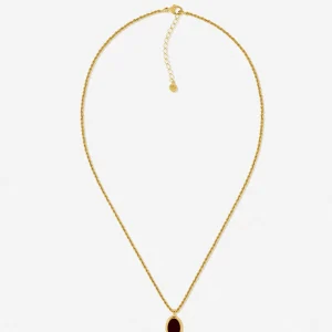BRUNA The Label Como Onyx Necklace^ Charms