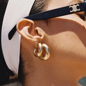 BRUNA The Label Corsica Medium Hoops^ Creolen