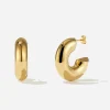 BRUNA The Label Corsica Small Hoops^ Creolen