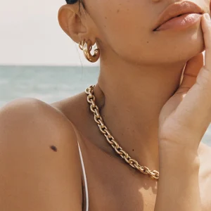 BRUNA The Label Corsica Small Hoops^ Creolen
