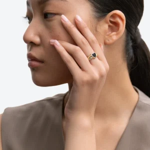BRUNA The Label Corvina Onyx Ring^ Stacking-Ringe | Edelsteine