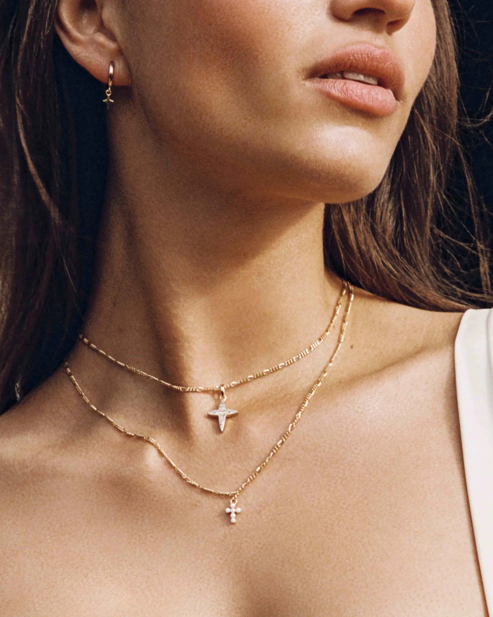 croix_choker_1.webp BRUNA The Label Croix Choker^ Charms | Choker