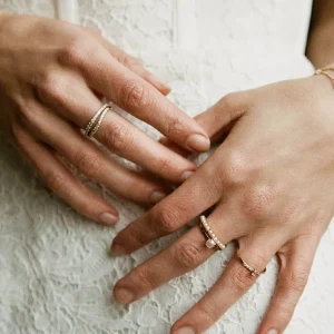 BRUNA The Label Dolce Ring^ Stacking-Ringe | Perlen