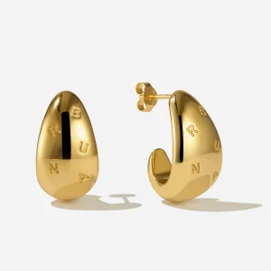 BRUNA The Label Drop Logo Earrings^ Drop