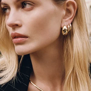BRUNA The Label Drop Logo Earrings^ Drop