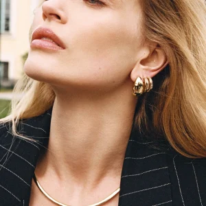 BRUNA The Label Drop Logo Earrings^ Drop