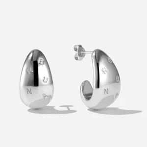 BRUNA The Label Drop Logo Earrings^ Drop
