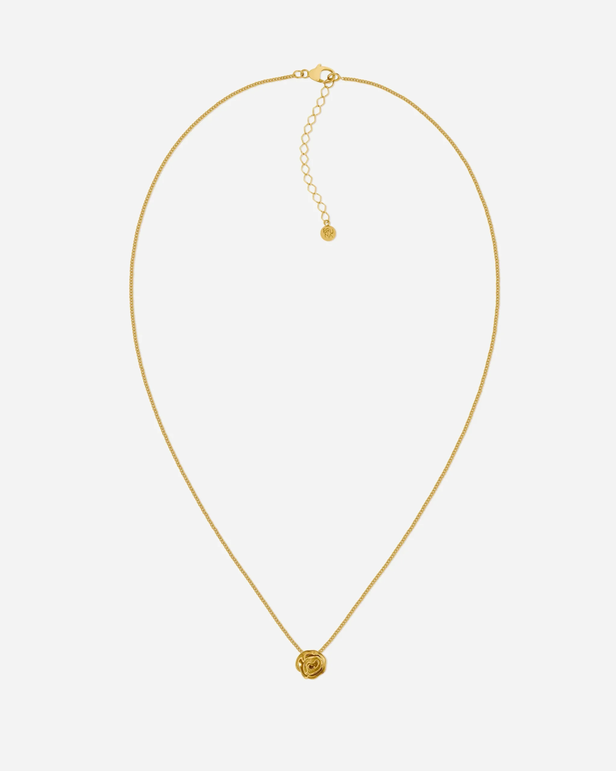 eau_rose_necklace_0.webp BRUNA The Label Eau Rose Necklace^ Charms | Filigrane Ketten