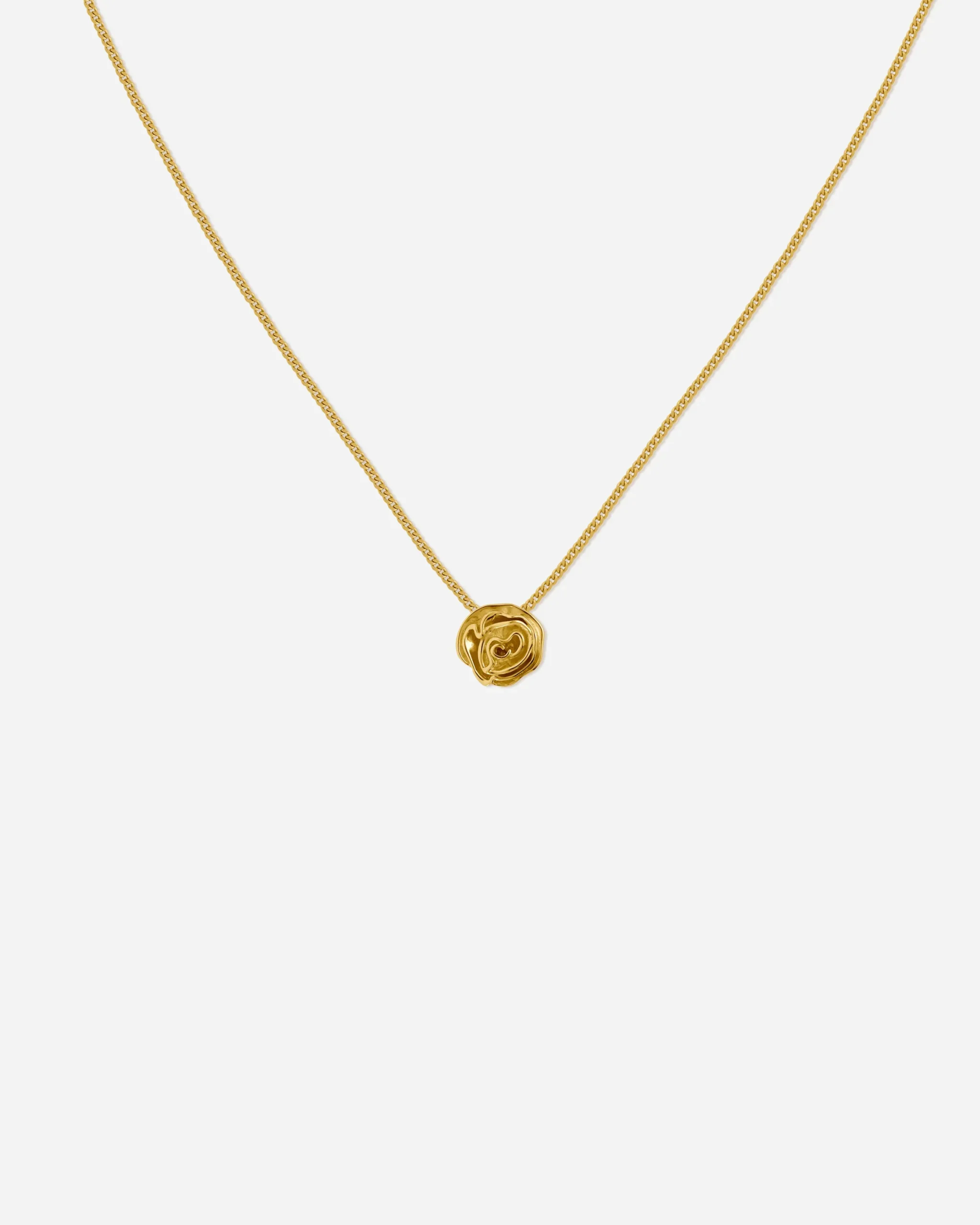 eau_rose_necklace_1.webp BRUNA The Label Eau Rose Necklace^ Charms | Filigrane Ketten