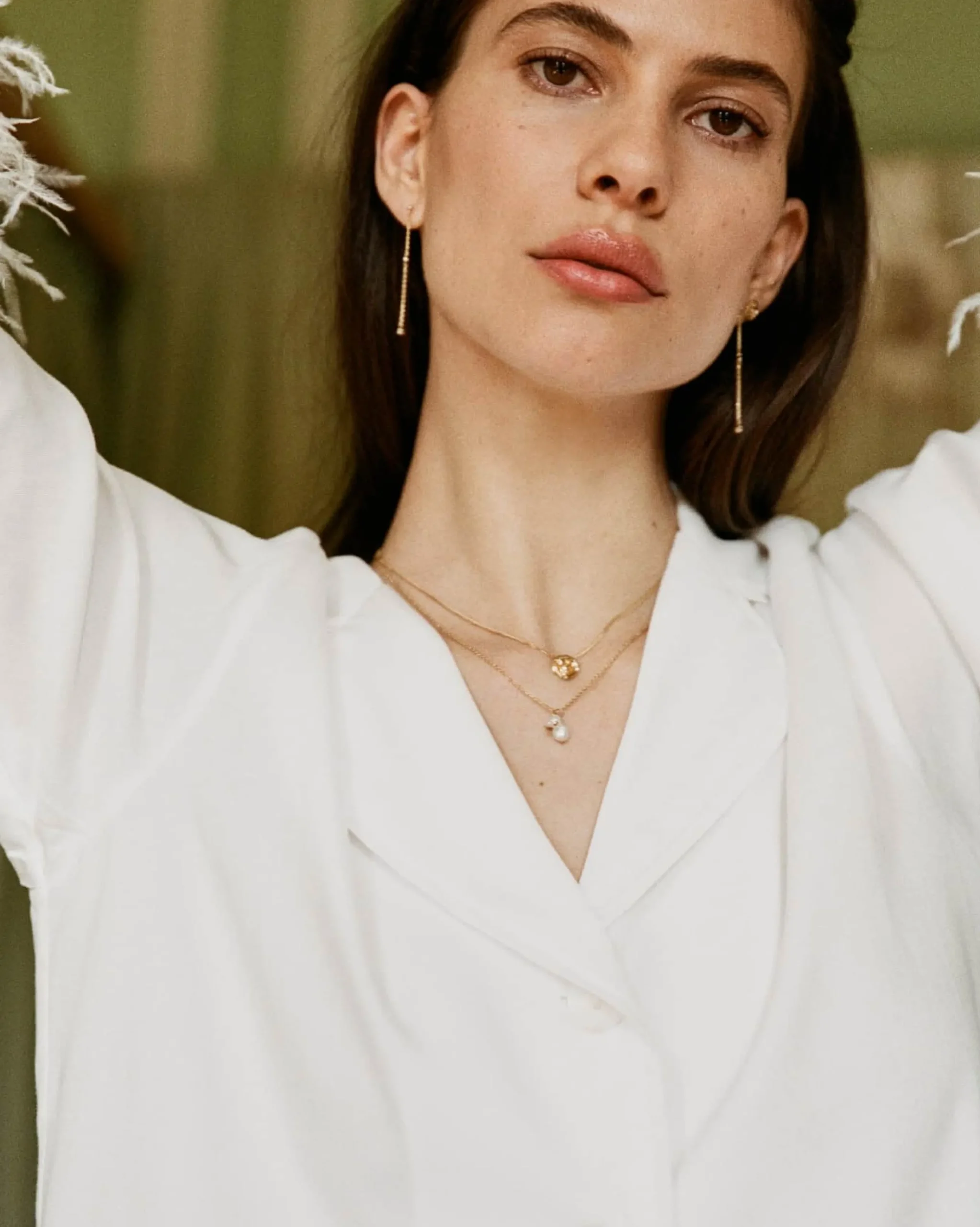 eau_rose_necklace_3.webp BRUNA The Label Eau Rose Necklace^ Charms | Filigrane Ketten