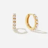 BRUNA The Label Faraglioni Medium Hoops^ Creolen | Perlen