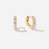 BRUNA The Label Faraglioni Small Hoops^ Huggies | Creolen