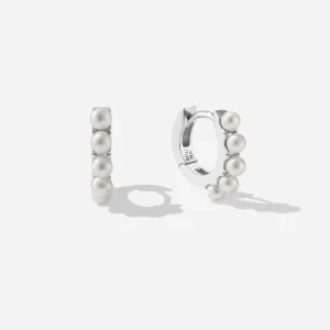 BRUNA The Label Faraglioni Small Hoops^ Huggies | Creolen