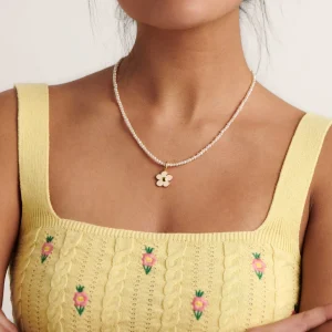 BRUNA The Label Fleur Charm Seashell^ Kettenanhänger
